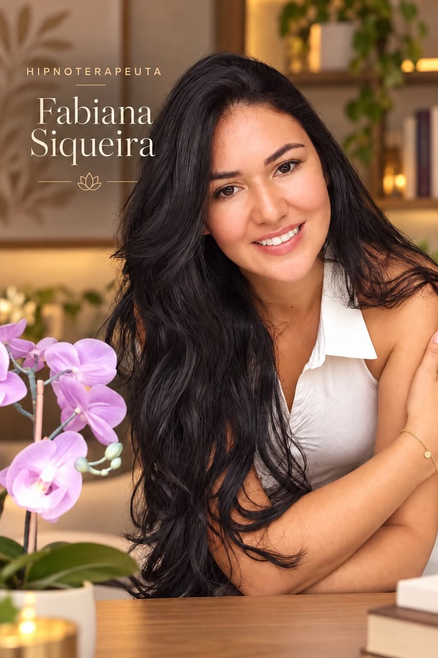 Fabiana de Siqueira, hipnoterapeuta